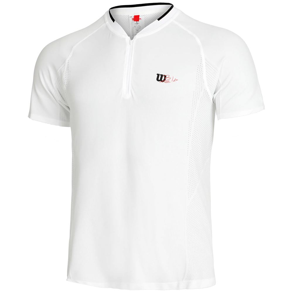 Wilson Series Seamless Zip Henley 2.0 White