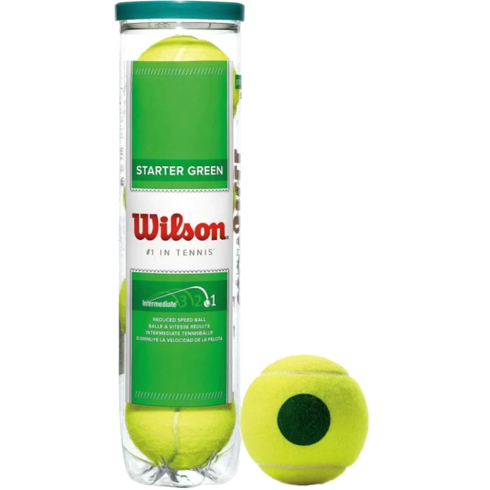 Wilson Starter Play Green (4-Pack)