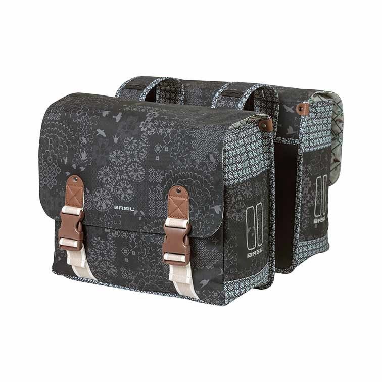 Basil Packväska Boheme Double grönble grön