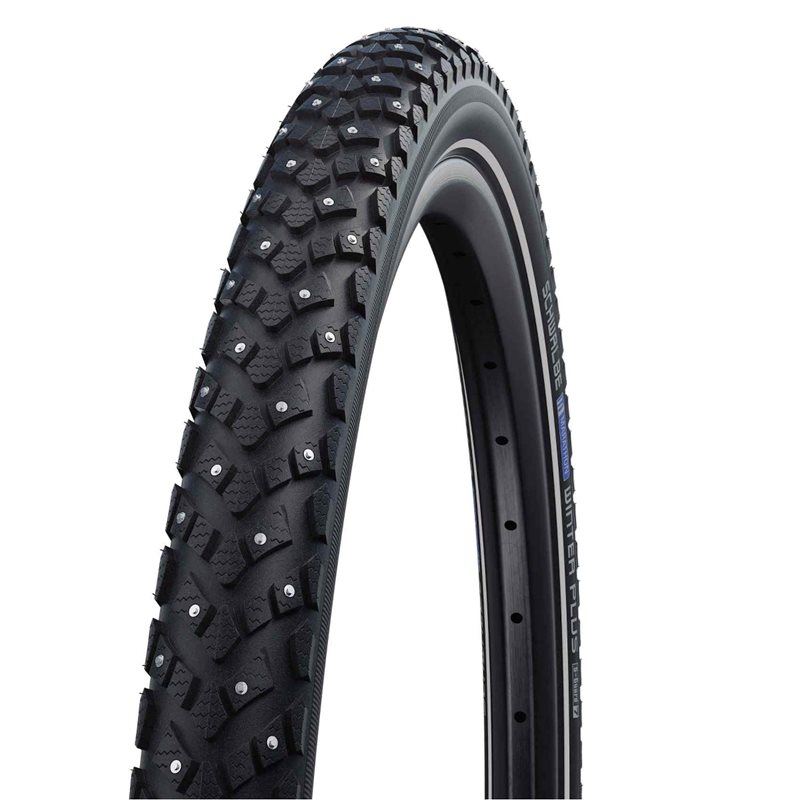 Schwalbe Dubbdäck Marathon Winter Plus SmartGuardnter Plus SmartGuard 47-559 (26x1.75") Svart/Refle