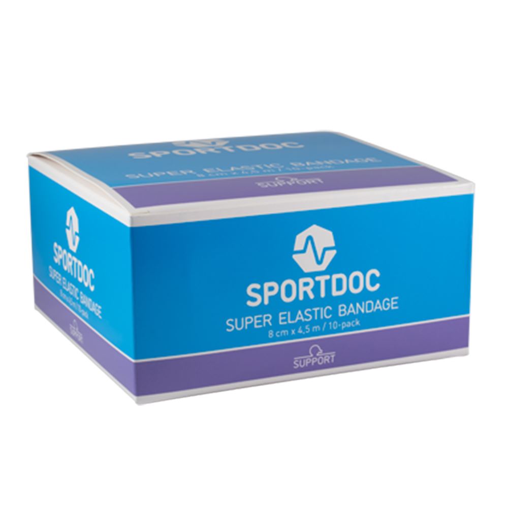 Sportdoc Super Elastic Bandage 8 cm x 4.5 m