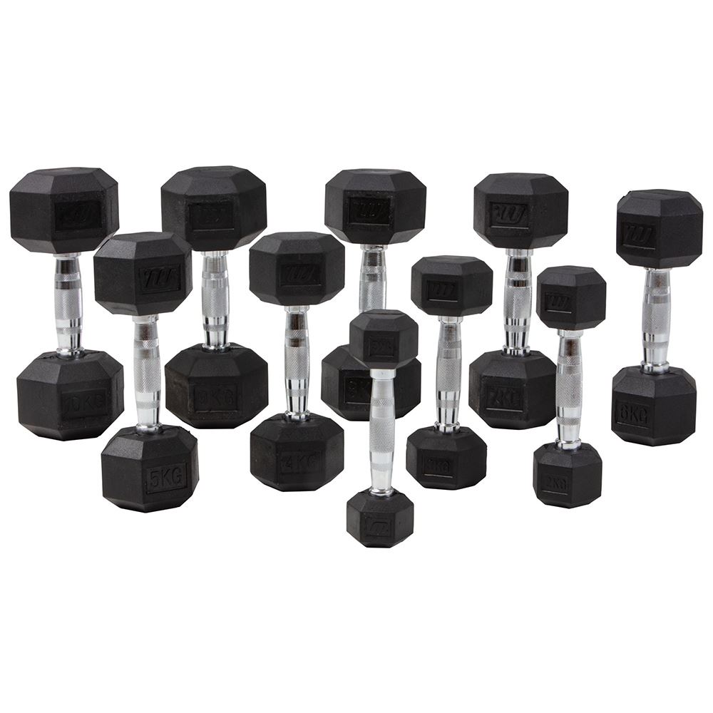 Master Fitness Hexagon Hantlar 1-10 kg