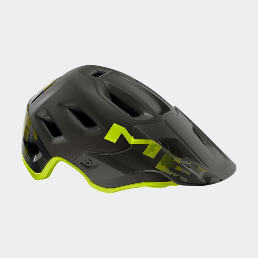 Met Roam MIPS Camo Lime Green/Matt