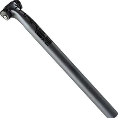 PRO Sadelstolpe TharsisXC 0 mm offset 31.6xC 0 mm offset 31.6x400 mm svart