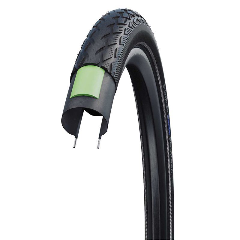 Schwalbe Cykeldäck Marathon Endurance GreenGuard3ndurance GreenGuard37-622 (28x1.40") Svart/Reflex