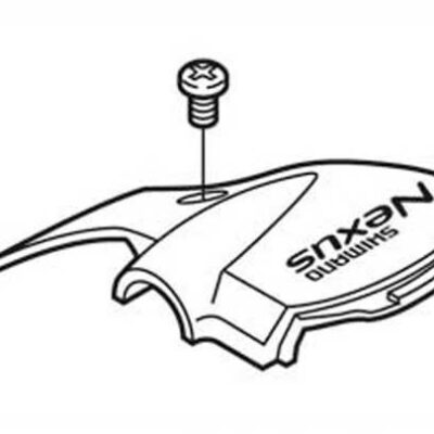 Shimano Kåpa SB-8S20 övre inkl. skruvkl. skruv