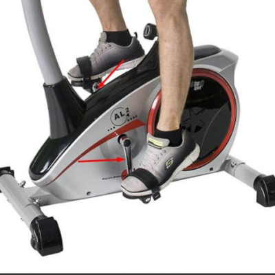 Pedalarm AL2/AL1 9/16 tum Vänster