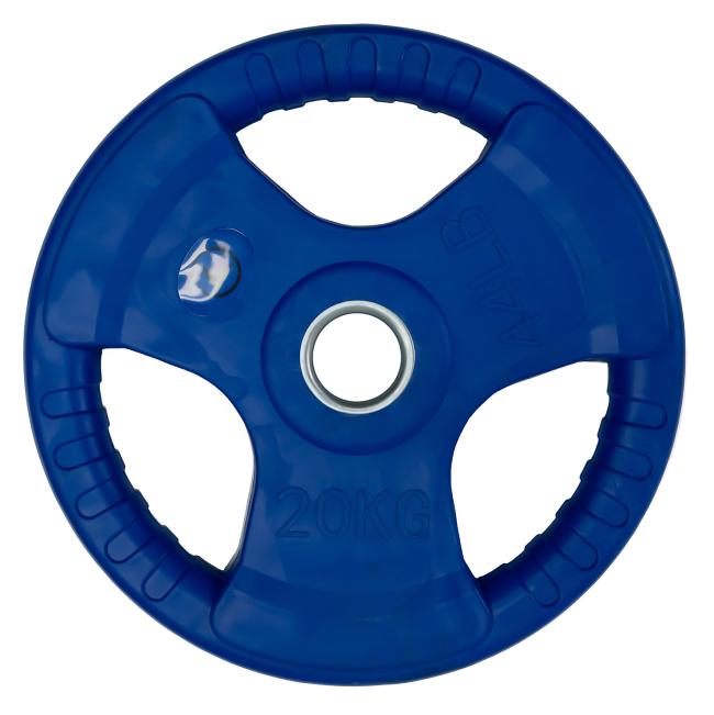 FitNord Tri Grip Color Viktskiva 20 kg