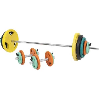 Gorilla Sports Skivstång Hantlar Trigrip F - 108kg