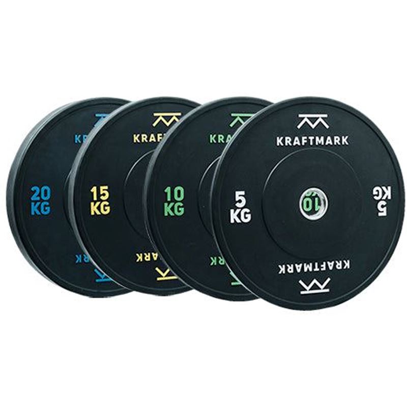 Kraftmark Internationellt Viktset Bumpers 2.0 100 kg