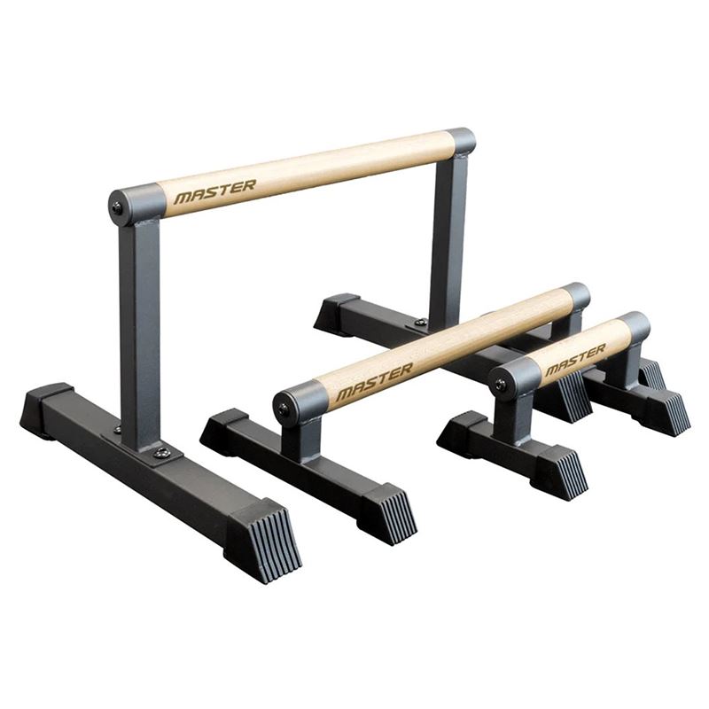 Master Fitness Parallette Wood
