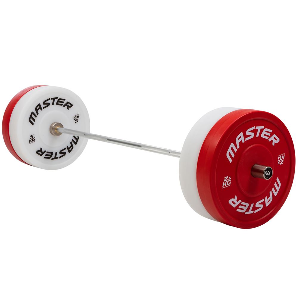 Master Fitness Skivstångsset Teknik