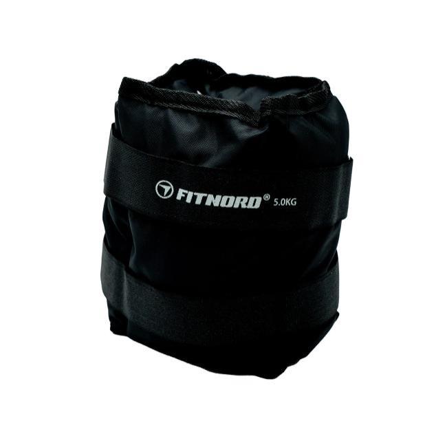 FitNord Ankel- och handledsvikter 2 x 5 kg