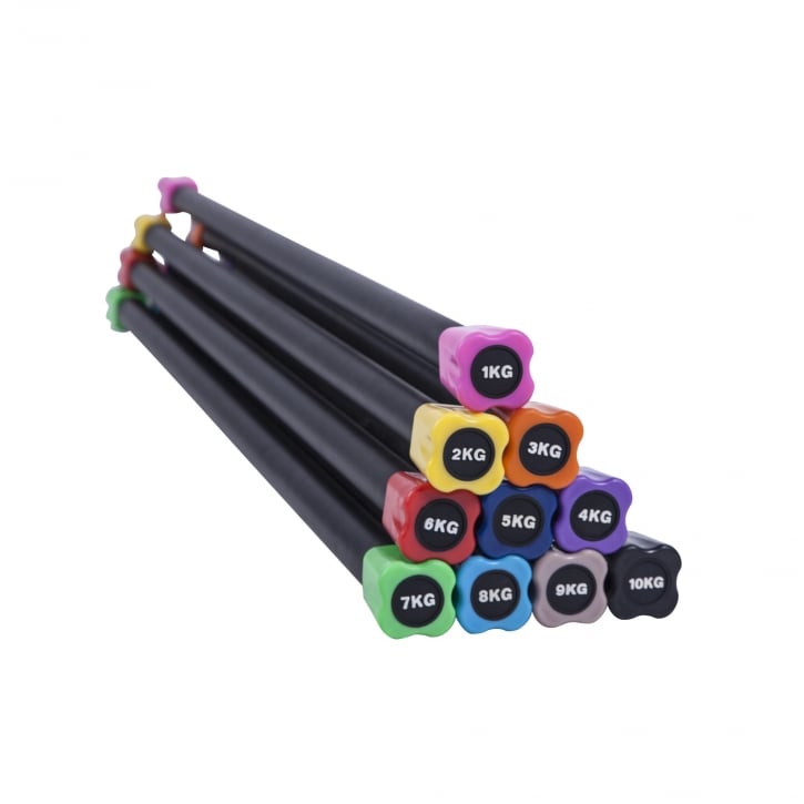 Aerobic Bar Fast Vikt 1-10kg - 5kg - Mörkblå