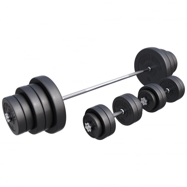 Skivstång Hantlar BASIC 130kg