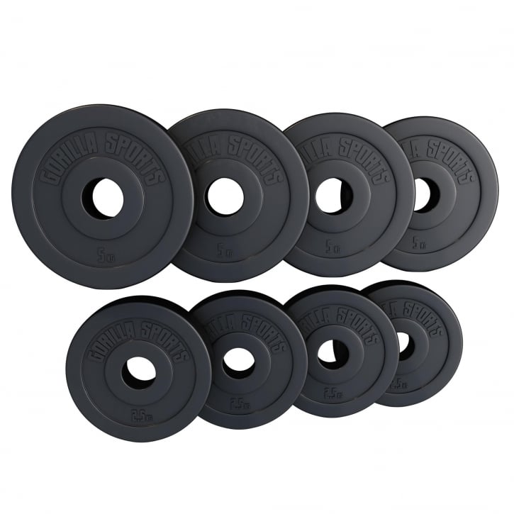 Viktskivor BASIC Cement 51mm 4x5kg 4x2