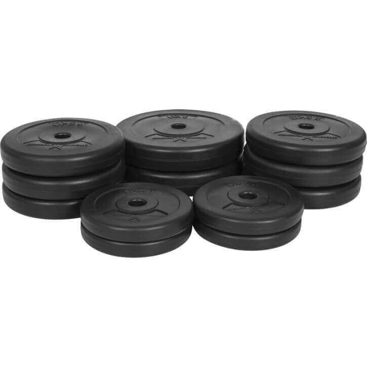 Viktset 30kg 25/26mm 4x1