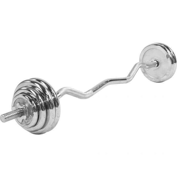 Curlstång CHROME 35kg